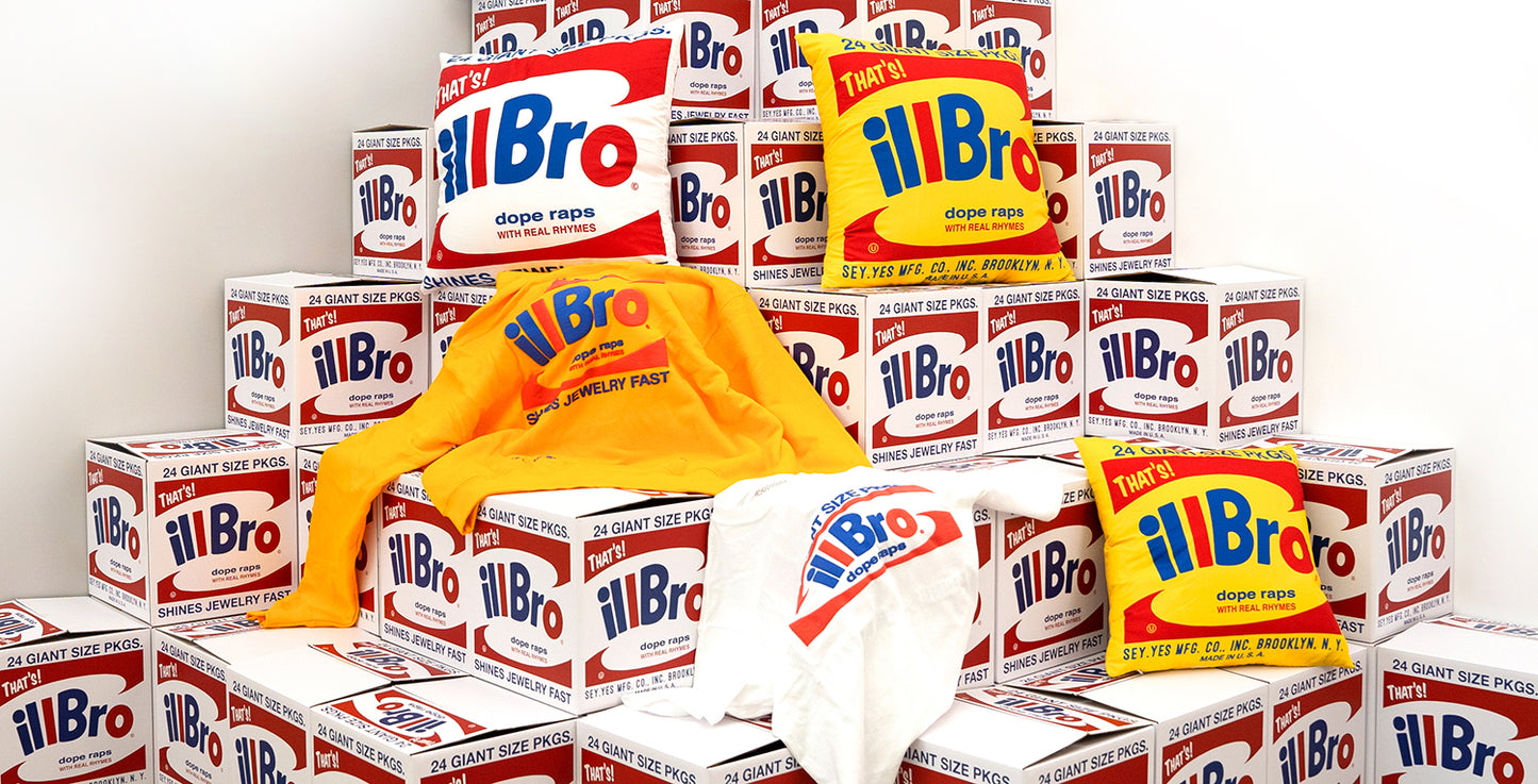 "That's Ill Bro" throw pillow (White)